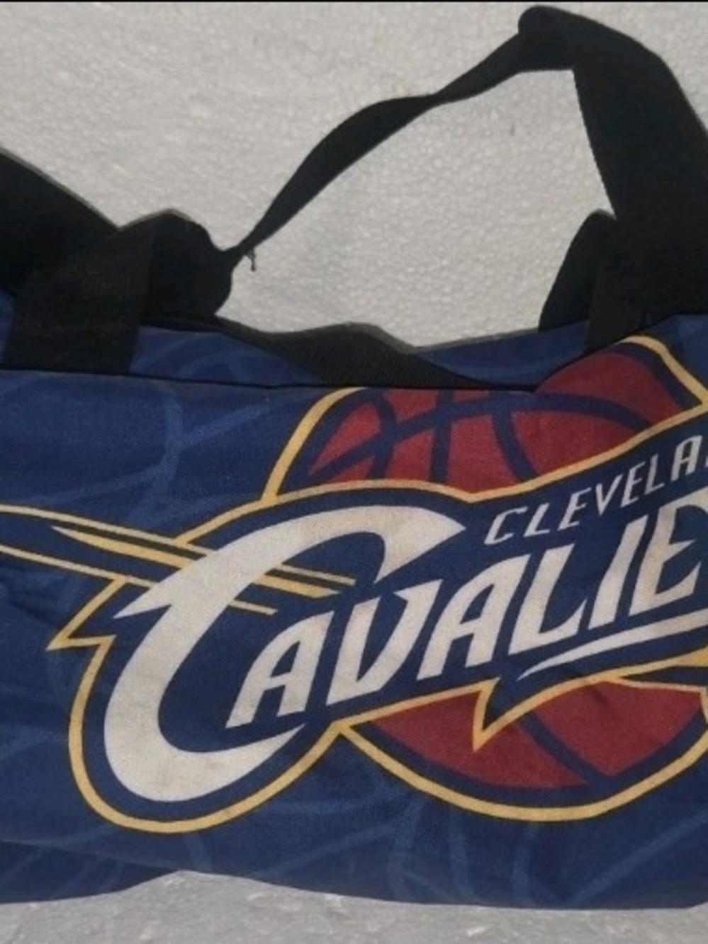 Cleveland Cavaliers Convertible Basketball Shaped Duffle Bag Expandable